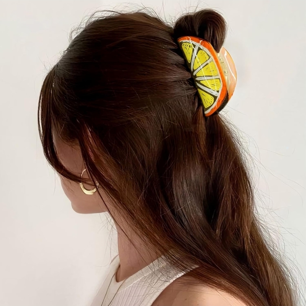 Claw Clip Citrus Hair Clip NWT